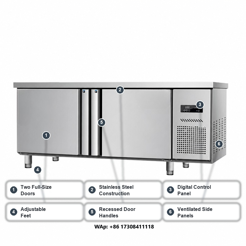 Stainless Steel Worktop Refrig - Commercial Kitchen Worktops review and price