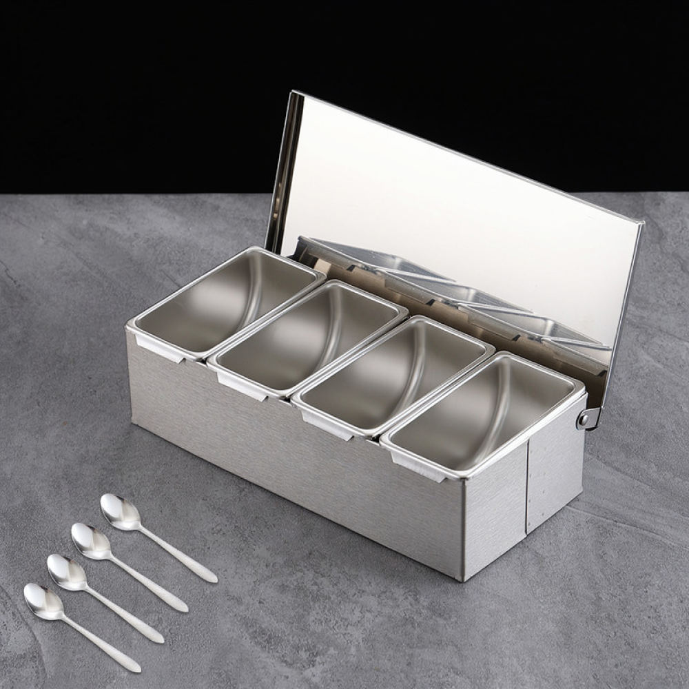 Kitchen Seasoning Organizer Bo - Commercial Kitchen Bin review and price