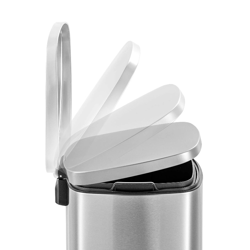 Fingerprint-resistant soft-lid - Commercial Kitchen Bin review and price